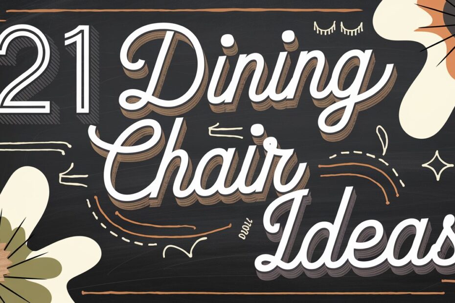 Dining Chair Ideas