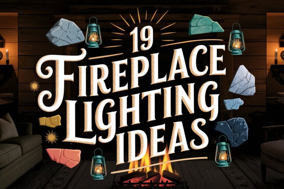 Fireplace Lighting Ideas