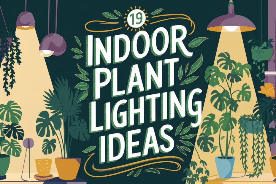Indoor Plant Lighting Ideas