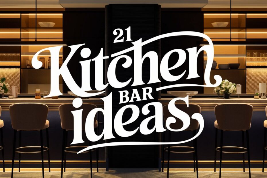 Kitchen Bar Ideas