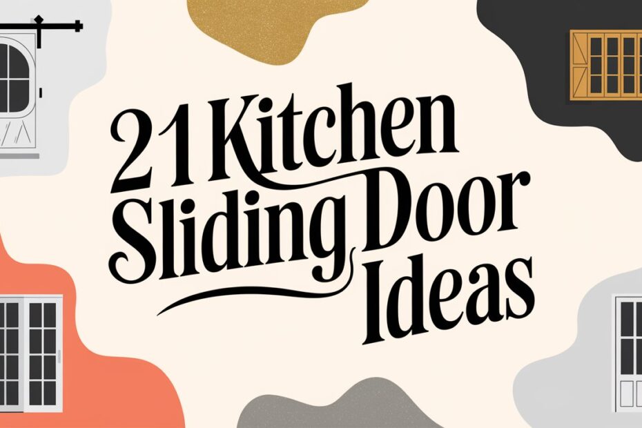 Kitchen Sliding Door Ideas