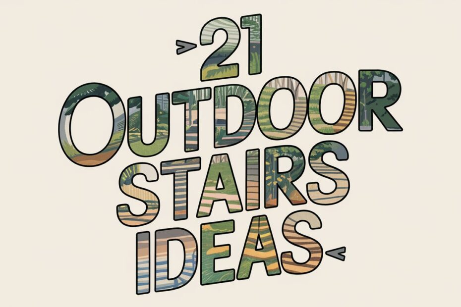 Outdoor Stairs Ideas