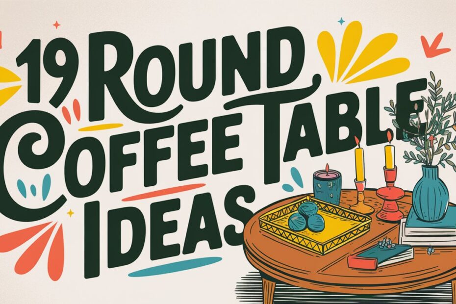 Round Coffee Table Ideas