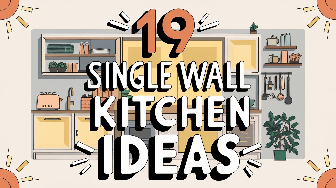 Single Wall Kitchen Ideas: 19 Brilliant Ways to Maximize Style and Function
