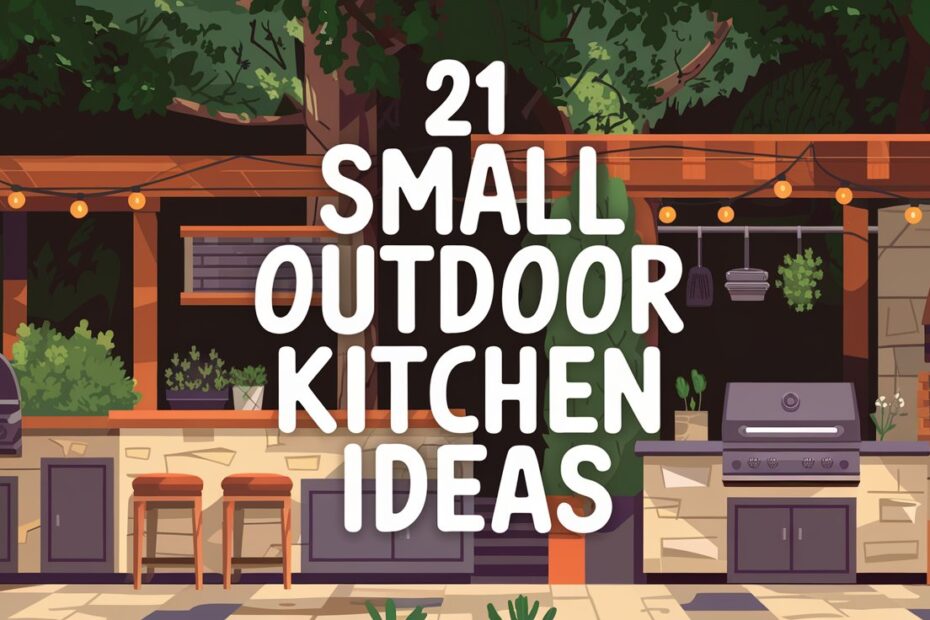 Small Outdoor Kitchen Ideas