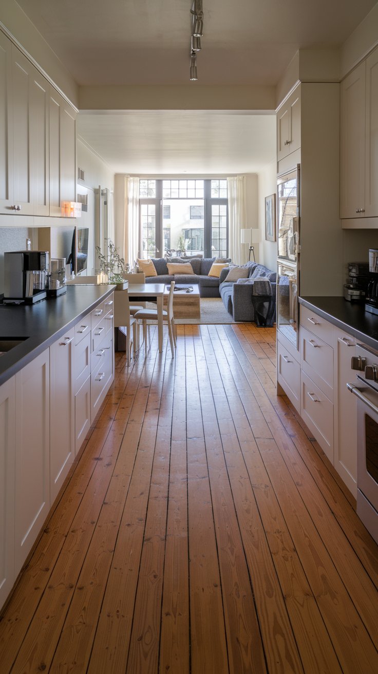 Use Consistent Flooring Throughout