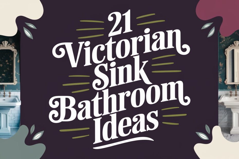 Victorian Sink Bathroom Ideas