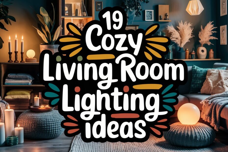Cozy Living Room Lighting Ideas