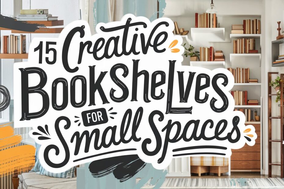 Creative Bookshelves for Small Spaces