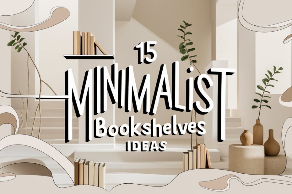 Photo inspiration: Design Minimalist Bookcase Reference: Minimalist Bookshelves 15 Simple Designs To Transform Your Reading Space