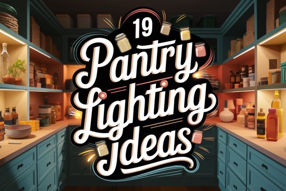 Pantry Lighting Ideas