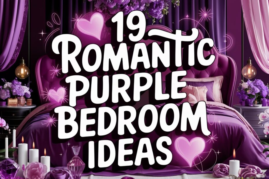 Romantic Purple Bedroom Ideas