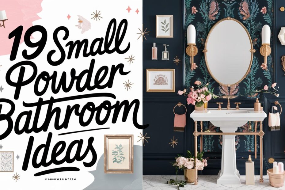 Small Powder Bathroom Ideas
