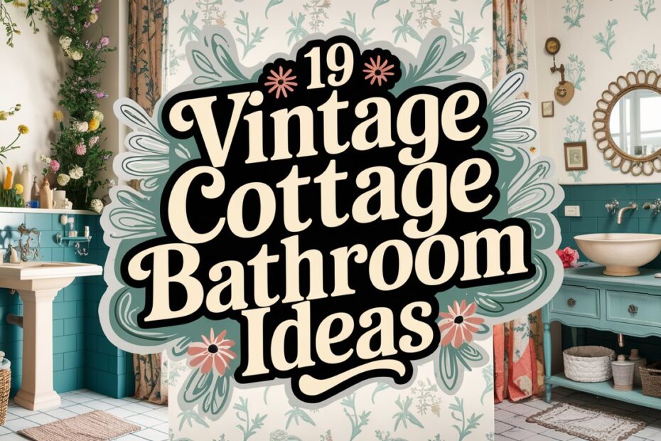 Vintage Cottage Bathroom Ideas