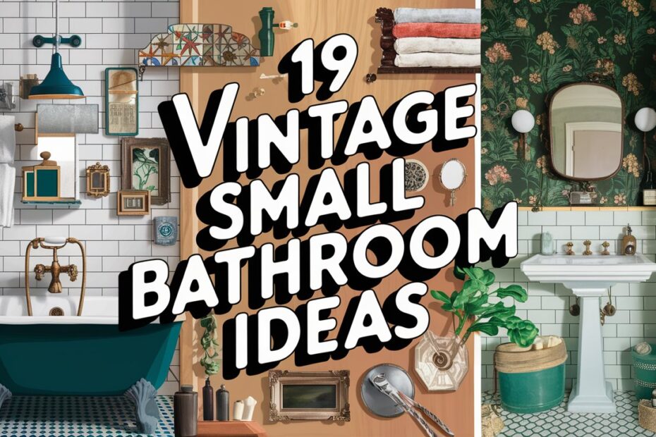 Vintage Small Bathroom Ideas
