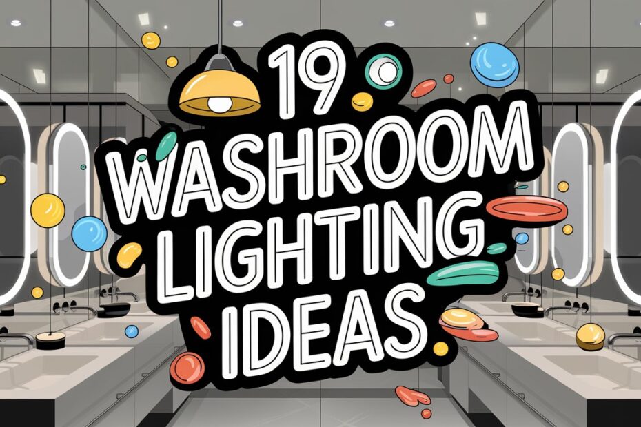 Washroom Lighting Ideas