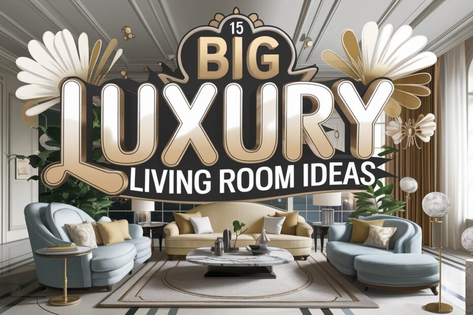 Big Luxury Living Room Ideas