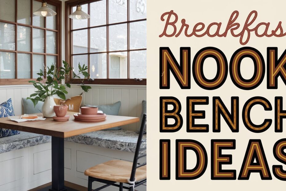 Breakfast Nook Bench Ideas