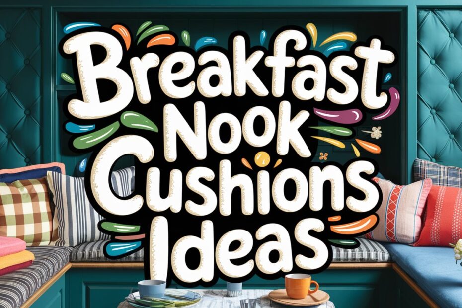 Breakfast Nook Cushions Ideas