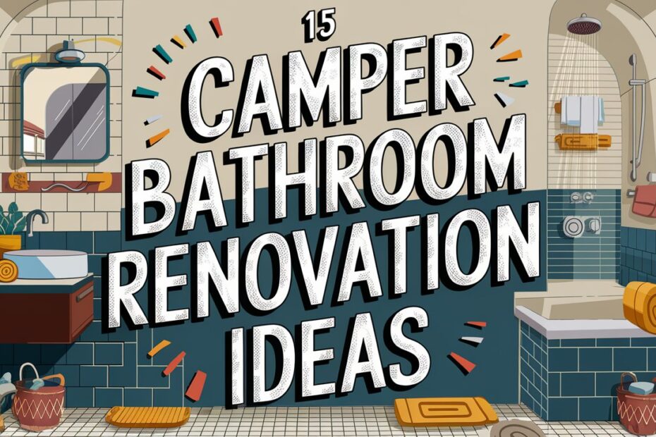 Camper Bathroom Renovation Ideas