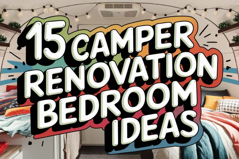 Camper Renovation Bedroom Ideas