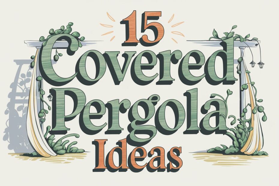 Covered Pergola Ideas