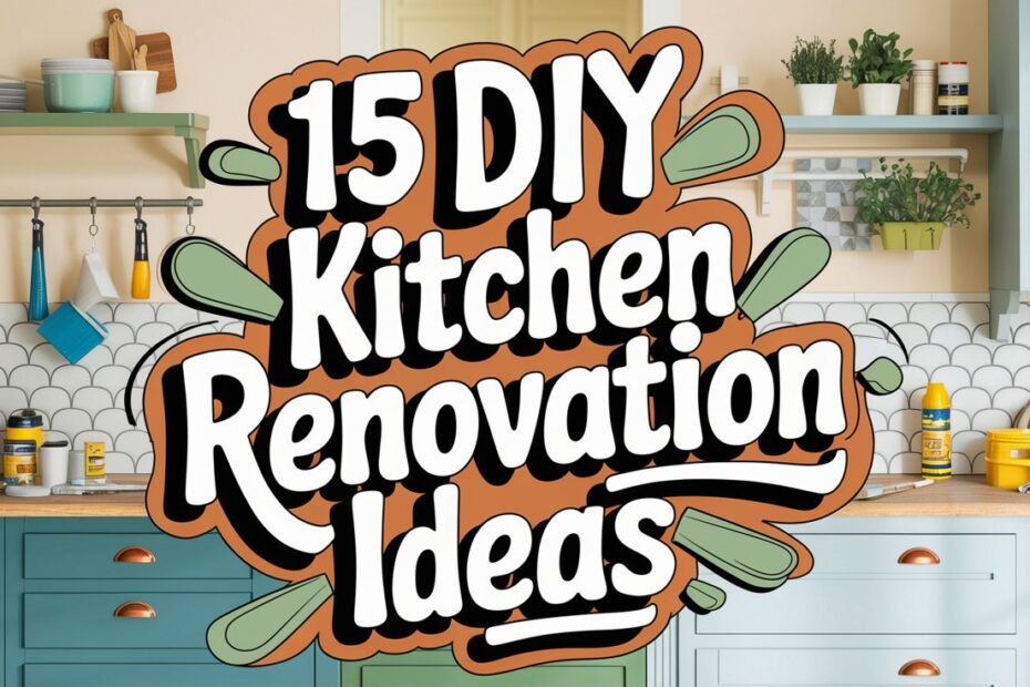 DIY Kitchen Renovation Ideas
