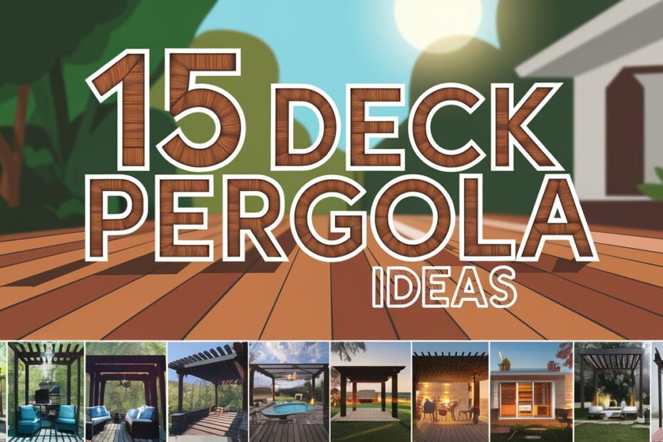 Deck Pergola Ideas