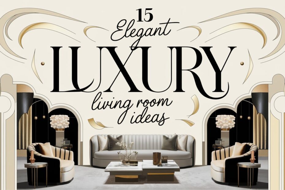 Elegant Luxury Living Room Ideas
