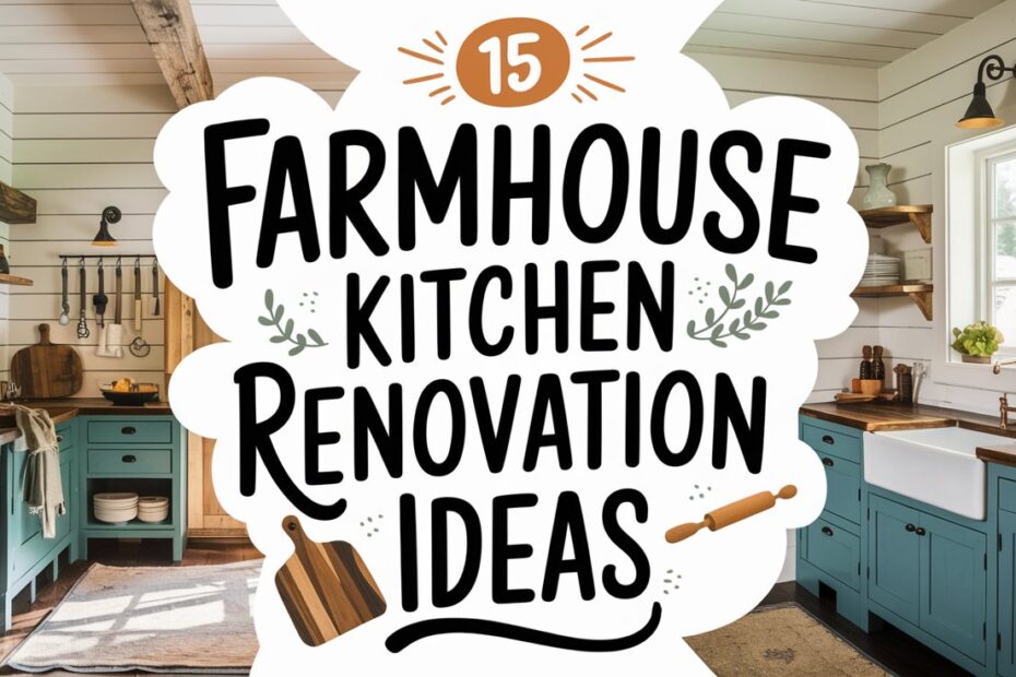 Farmhouse Kitchen Renovation Ideas