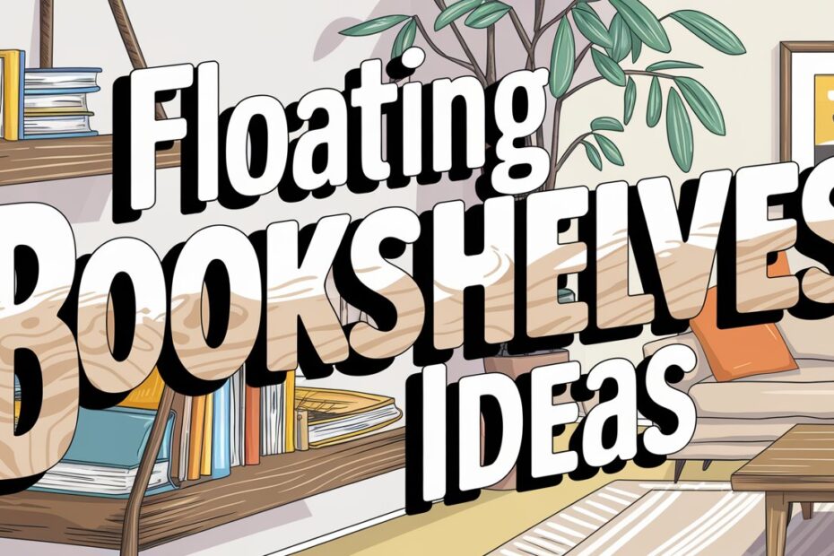Floating Bookshelves: 15 Stunning Ideas to Transform Your Space