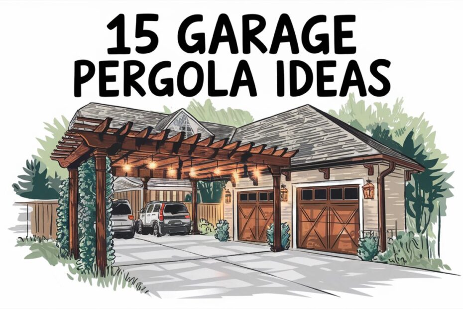 Garage Pergola Ideas