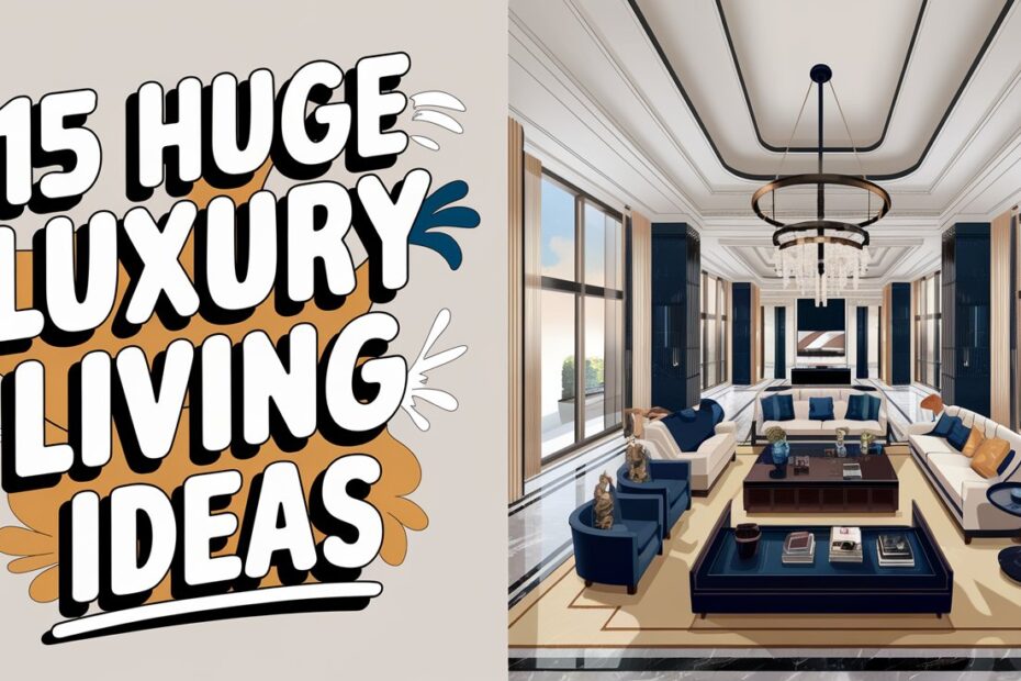 Huge Luxury Living Room Ideas