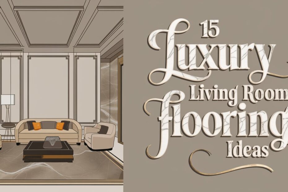 Luxury Living Room Flooring Ideas