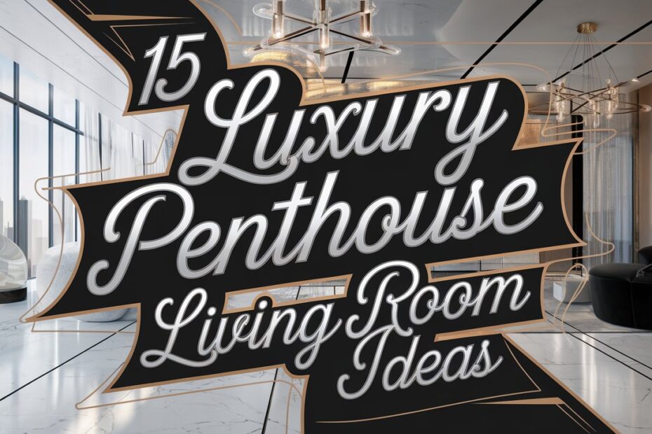 Luxury Penthouse Living Room Ideas