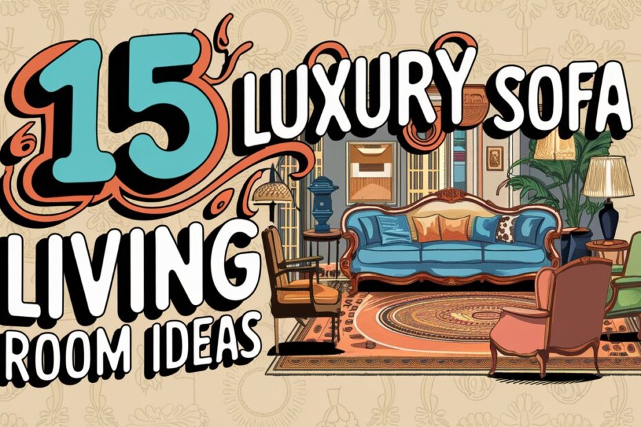 Luxury Sofa Living Room Ideas