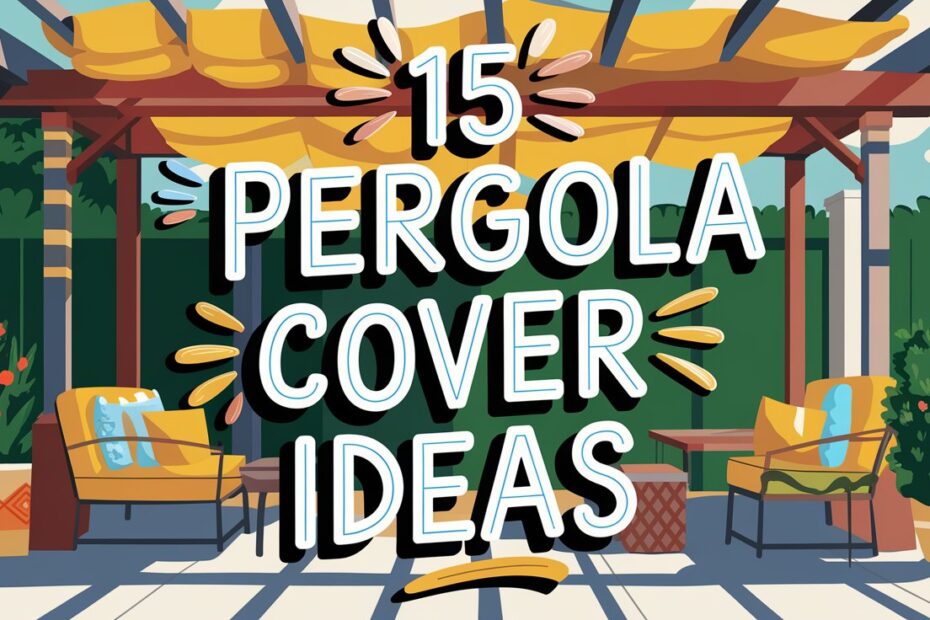 Pergola Cover Ideas