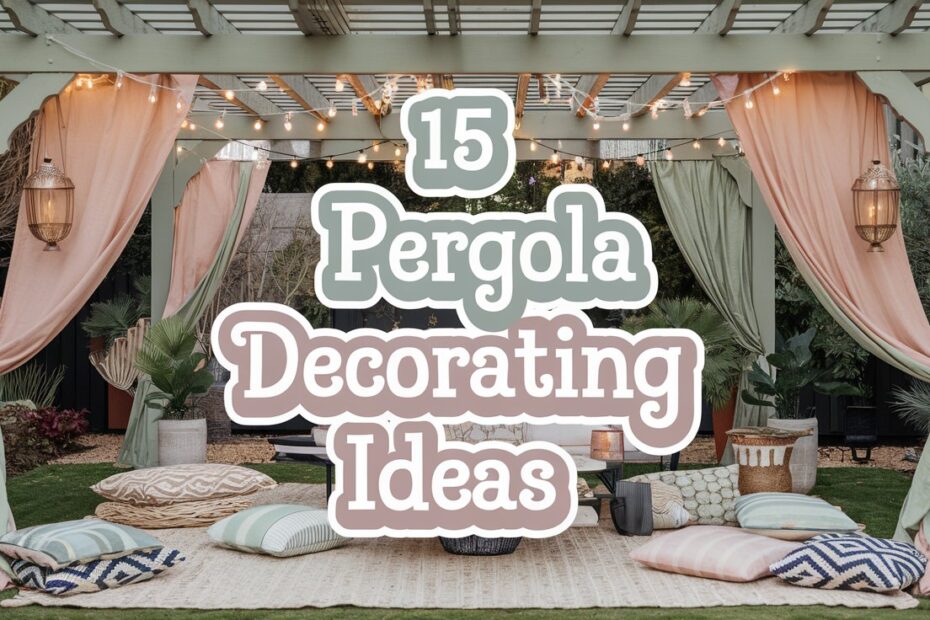 Pergola Decorating Ideas