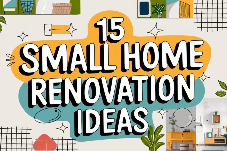 Small Home Renovation Ideas