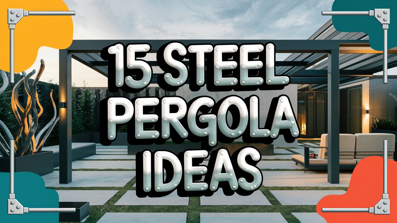 Steel Pergola Ideas: 15 Modern Designs to Transform Your Outdoor Space