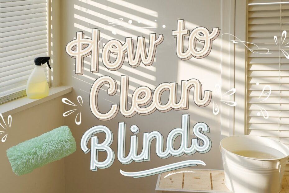 How to Clean Blinds