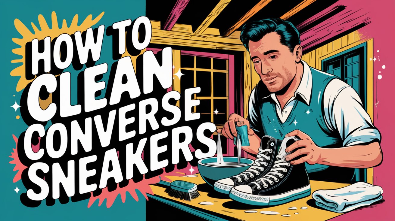 How to Clean Converse Sneakers - Restore That Fresh, White Look Without ...