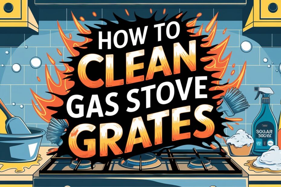 How to Clean Gas Stove Grates