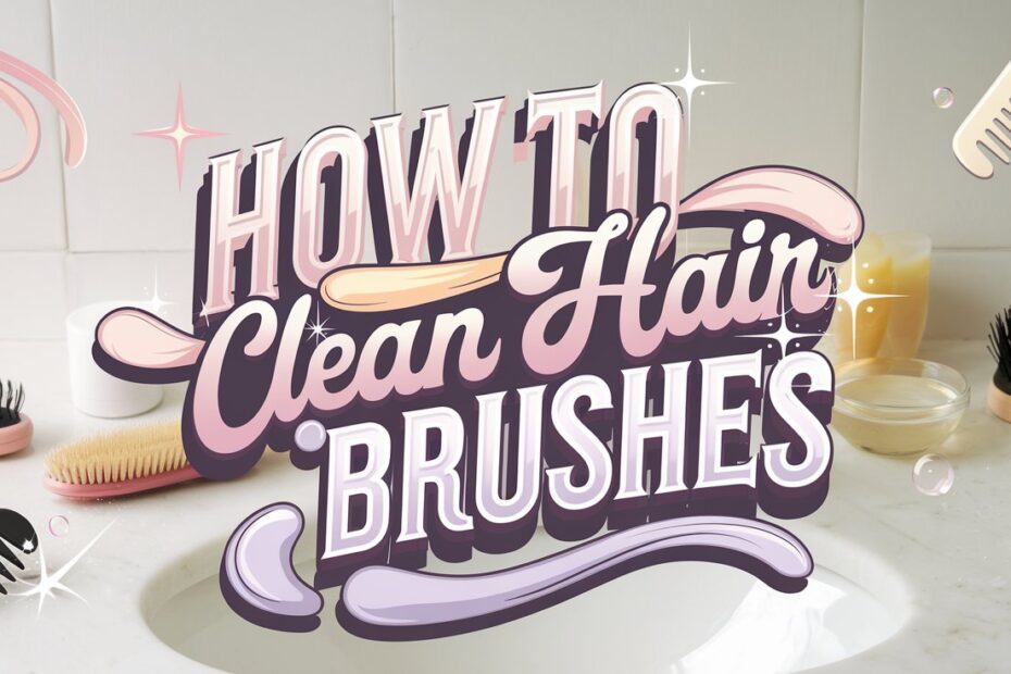 How to Clean Hair Brushes