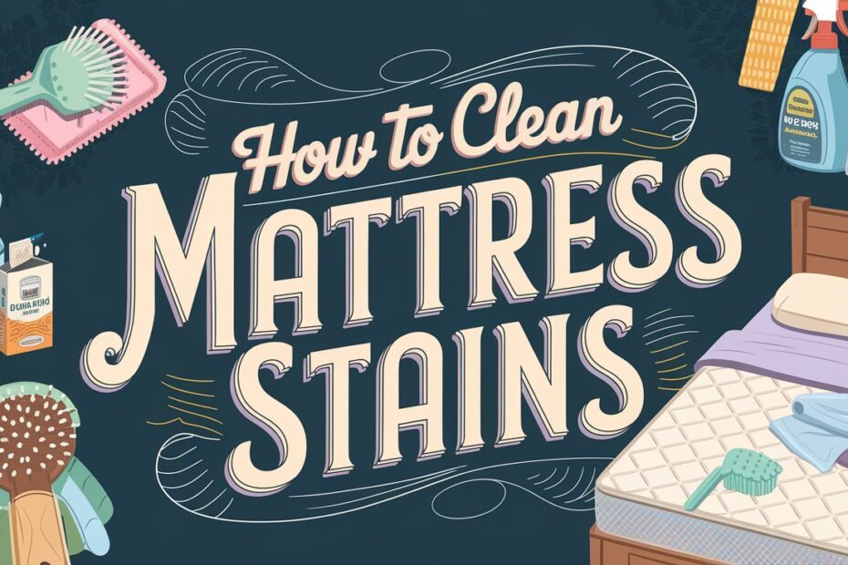 How to Clean Mattress Stains