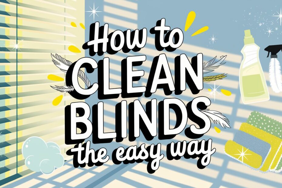 How to Clean Mini Blinds the Easy Way