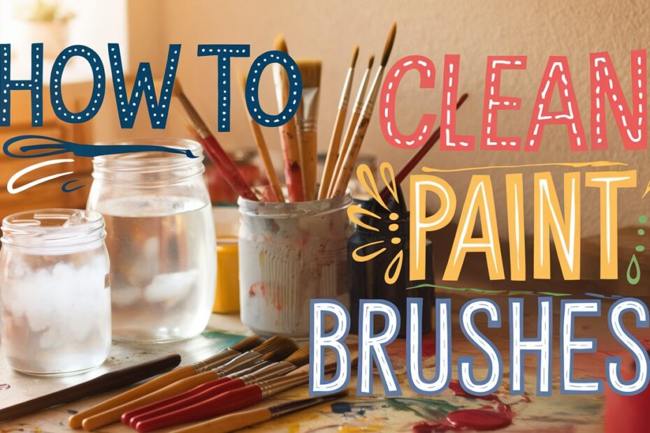 How to Clean Paint Brushes - Keep Them Soft, Fresh, and Ready for Your ...