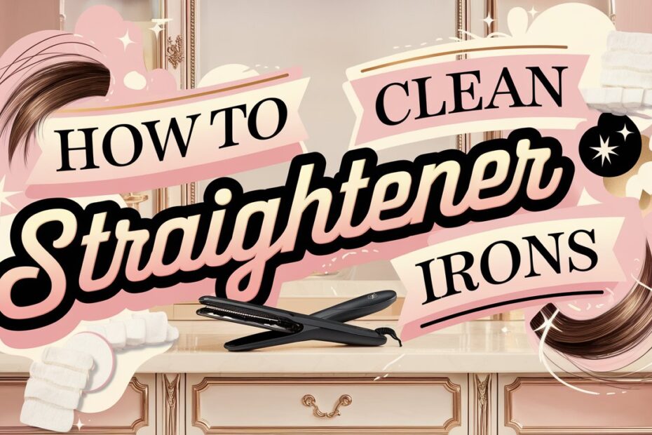 How to Clean Straightener Irons
