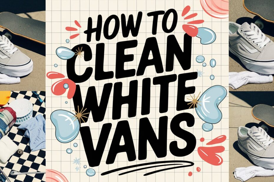 How to Clean White Vans