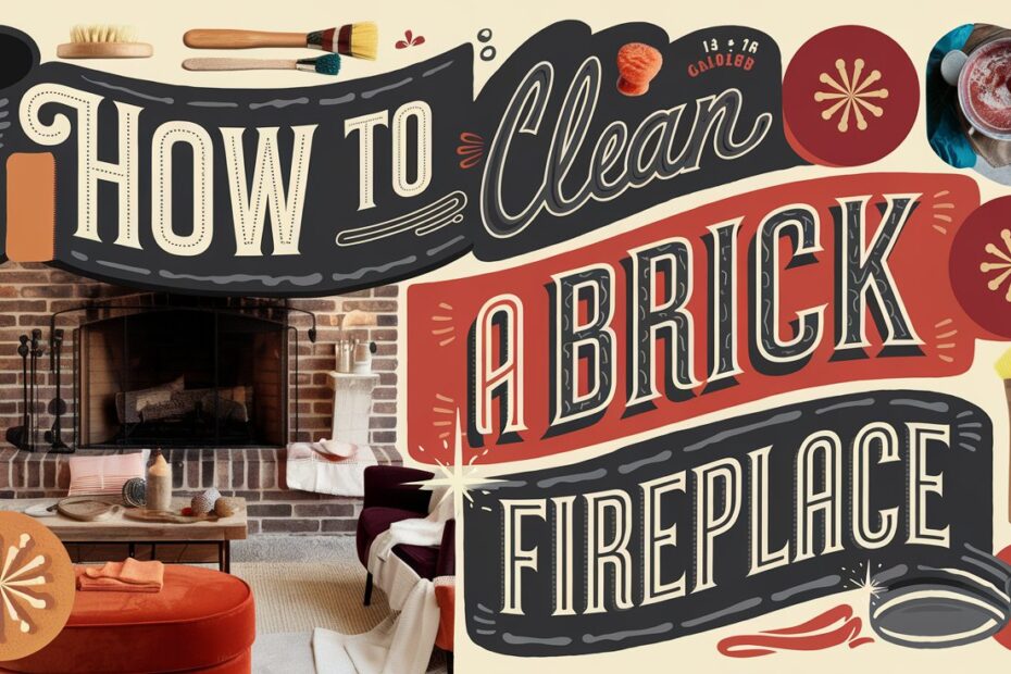 How to Clean a Brick Fireplace